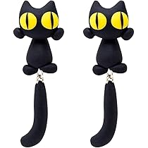 ★リボンと黒シマ猫ちゃんピアス★ Amazon | [アナスイ]猫モチーフ ピアス SAMA1464 XX | ピアス 通販